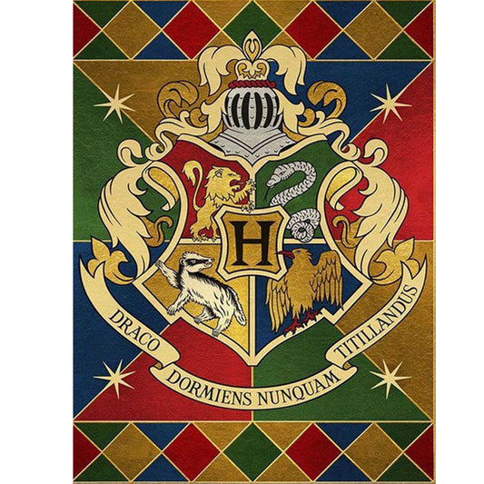 Magical Badge - Full Round Drill Diamond Painting 40*50CM