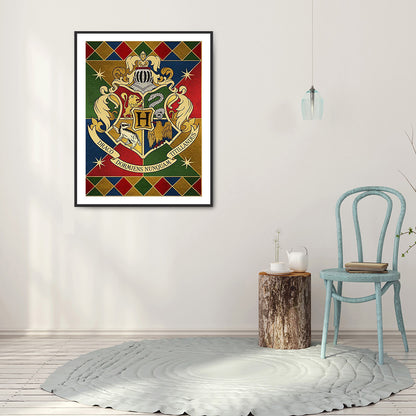 Magical Badge - Full Round Drill Diamond Painting 40*50CM