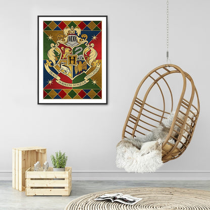 Magical Badge - Full Round Drill Diamond Painting 40*50CM