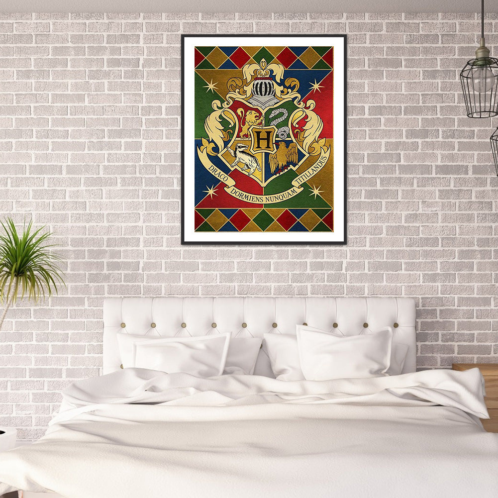 Magical Badge - Full Round Drill Diamond Painting 40*50CM