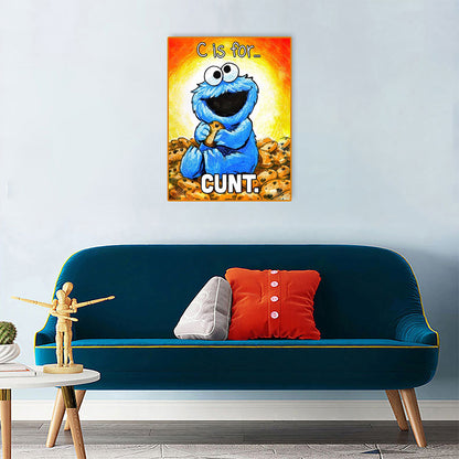 Cookie Monster - Full Round Drill Diamond Painting 30*40CM