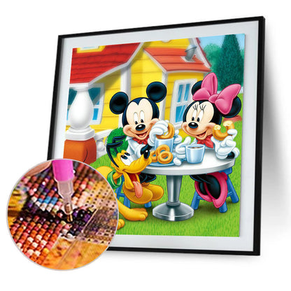 Mouse Dog - Full Round Drill Diamond Painting 30*30CM