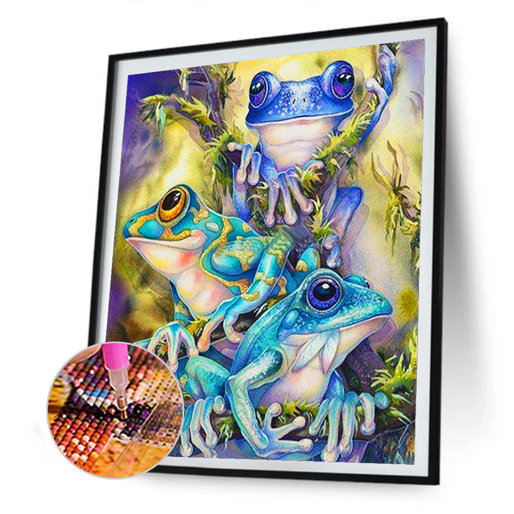 Frog - Full Round Drill Diamond Painting 50*60CM