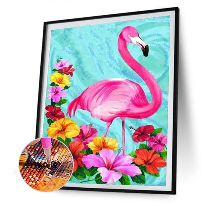 Flamingo - Full Round Drill Diamond Painting 50*60CM