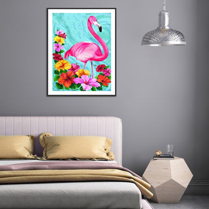 Flamingo - Full Round Drill Diamond Painting 50*60CM