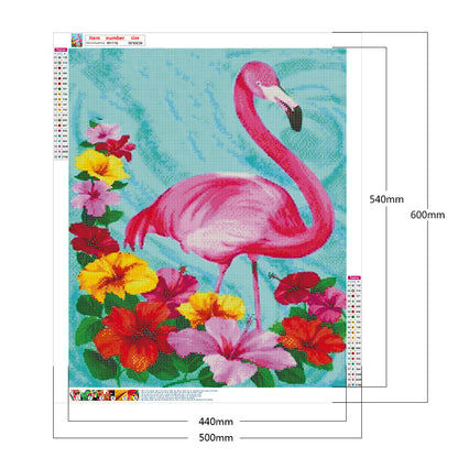 Flamingo - Full Round Drill Diamond Painting 50*60CM