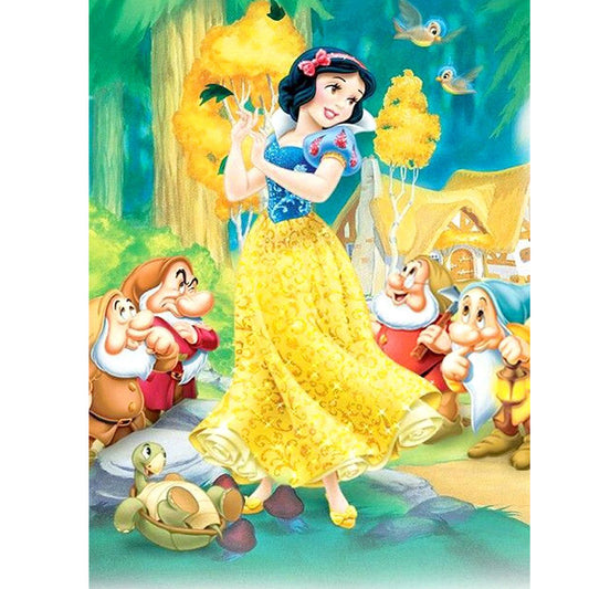Snow White - Full Round Drill Diamond Painting 30*40CM
