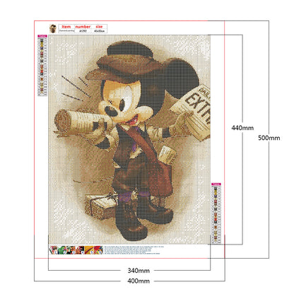 Mouse - Full Round Drill Diamond Painting 40*50CM