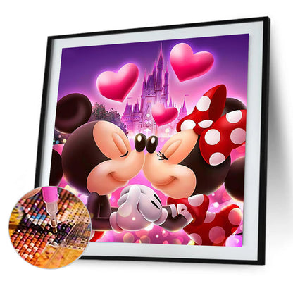 Love Mouse - Full Round Drill Diamond Painting 50*50CM