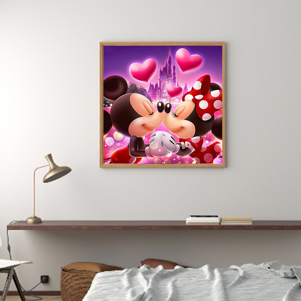 Love Mouse - Full Round Drill Diamond Painting 50*50CM