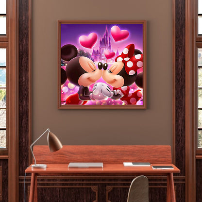 Love Mouse - Full Round Drill Diamond Painting 50*50CM