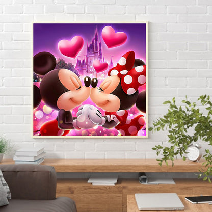 Love Mouse - Full Round Drill Diamond Painting 50*50CM