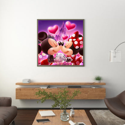 Love Mouse - Full Round Drill Diamond Painting 50*50CM