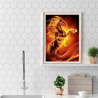 Horse - Full Round Drill Diamond Painting 30*40CM