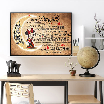 Letter Mouse - Full Square Drill Diamond Painting 50*40CM