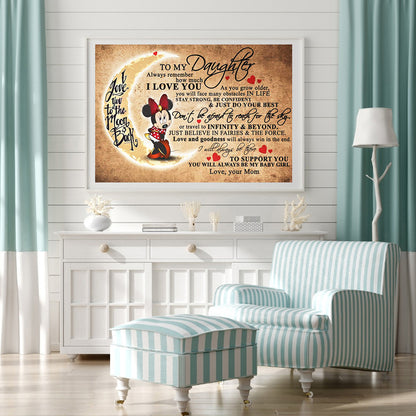 Letter Mouse - Full Square Drill Diamond Painting 50*40CM