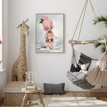 Cartoon Girls - Full Round Drill Diamond Painting 40*50CM