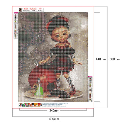 Cartoon Girls - Full Round Drill Diamond Painting 40*50CM