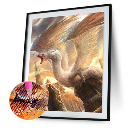 Cartoon Pterodactyl - Full Round Drill Diamond Painting 30*40CM