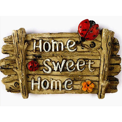 Wooden Picture - Full Round Drill Diamond Painting 40*30CM