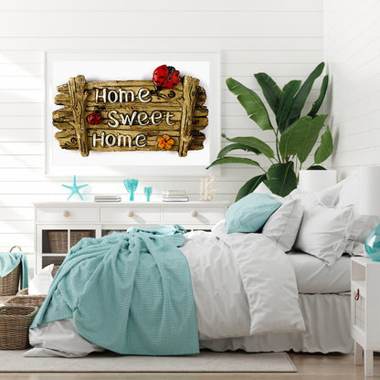 Wooden Picture - Full Round Drill Diamond Painting 40*30CM