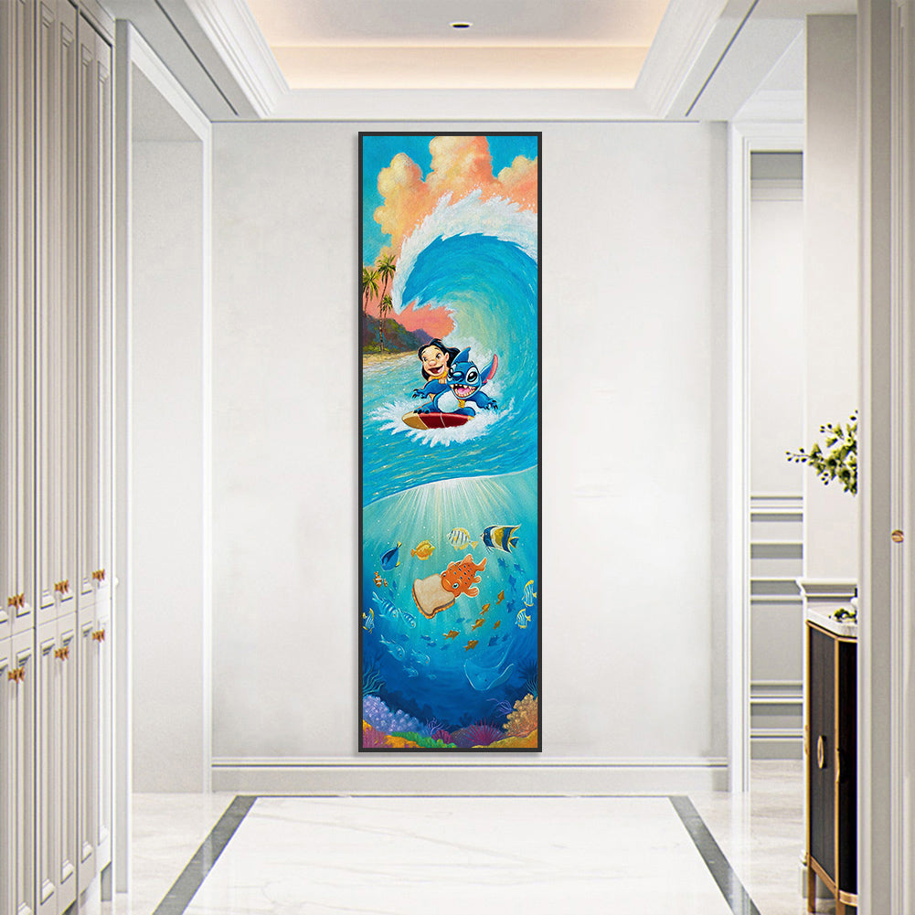 Wave Anime - Full Round Drill Diamond Painting 30*90CM