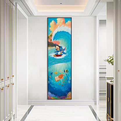 Wave Anime - Full Round Drill Diamond Painting 30*90CM