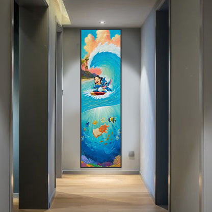 Wave Anime - Full Round Drill Diamond Painting 30*90CM