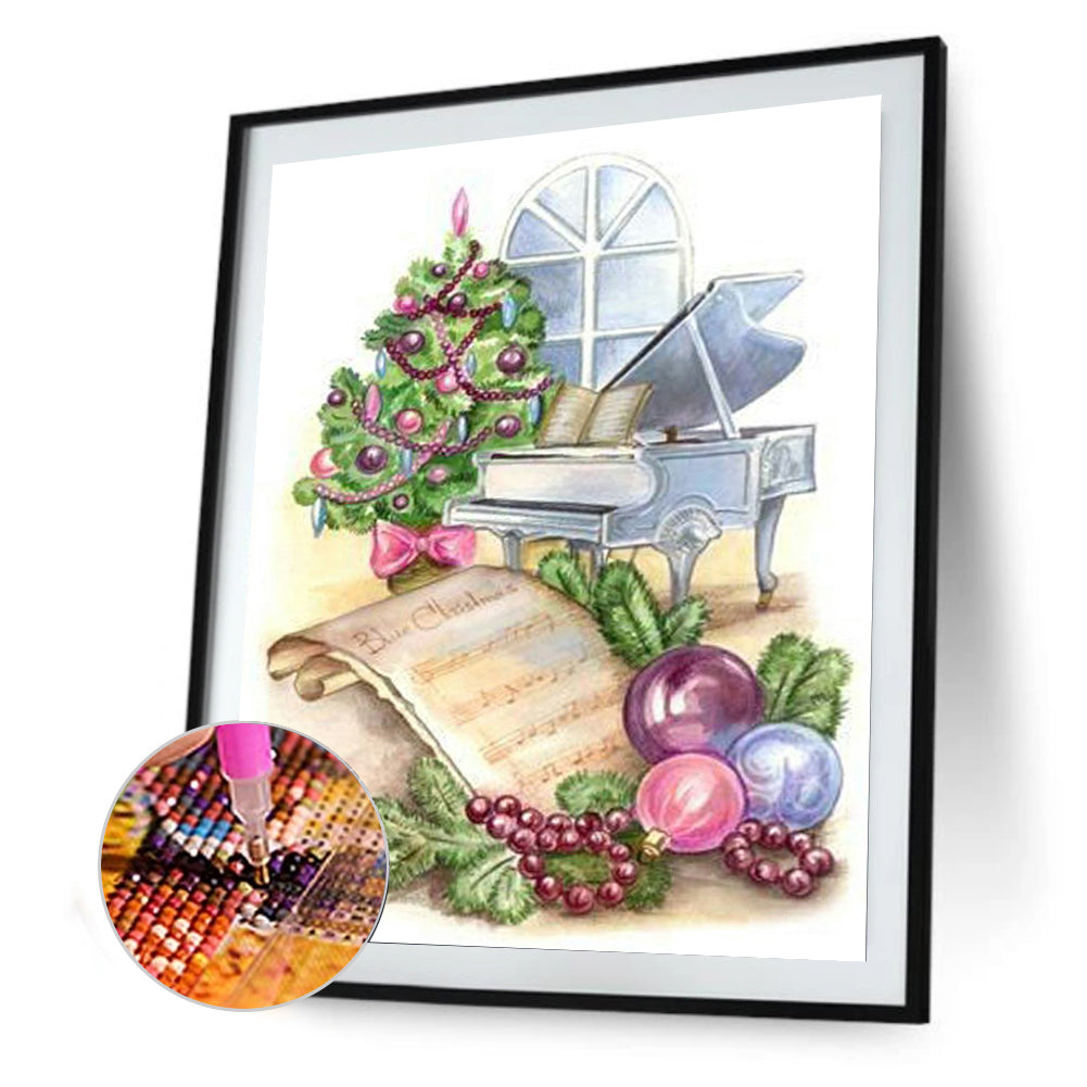 Instrument Music Score - Full Square Drill Diamond Painting 30*40CM