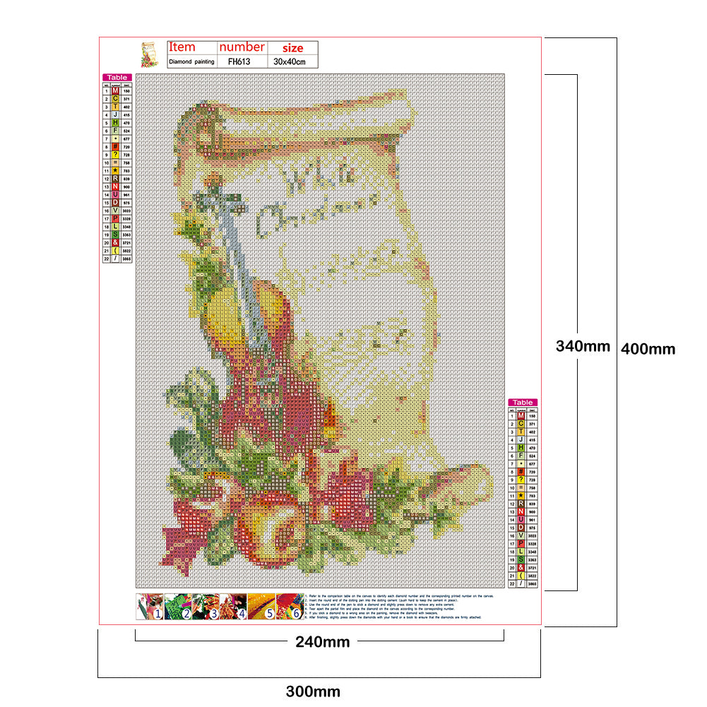 Instrument Music Score - Full Square Drill Diamond Painting 30*40CM