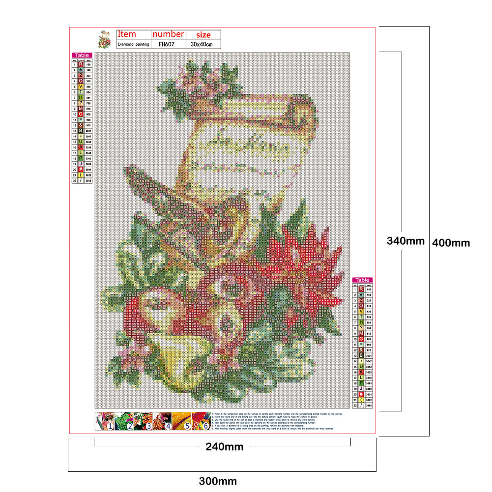 Instrument Music Score - Full Square Drill Diamond Painting 30*40CM