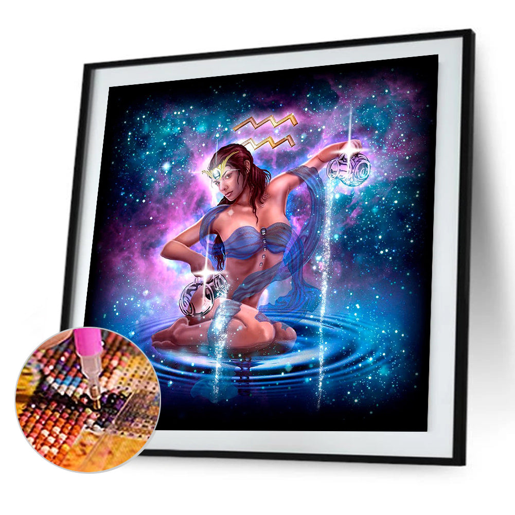 Fantasy Constellation - Full Round Drill Diamond Painting 50*50CM