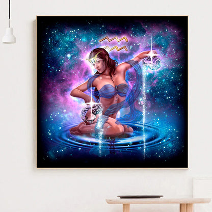 Fantasy Constellation - Full Round Drill Diamond Painting 50*50CM