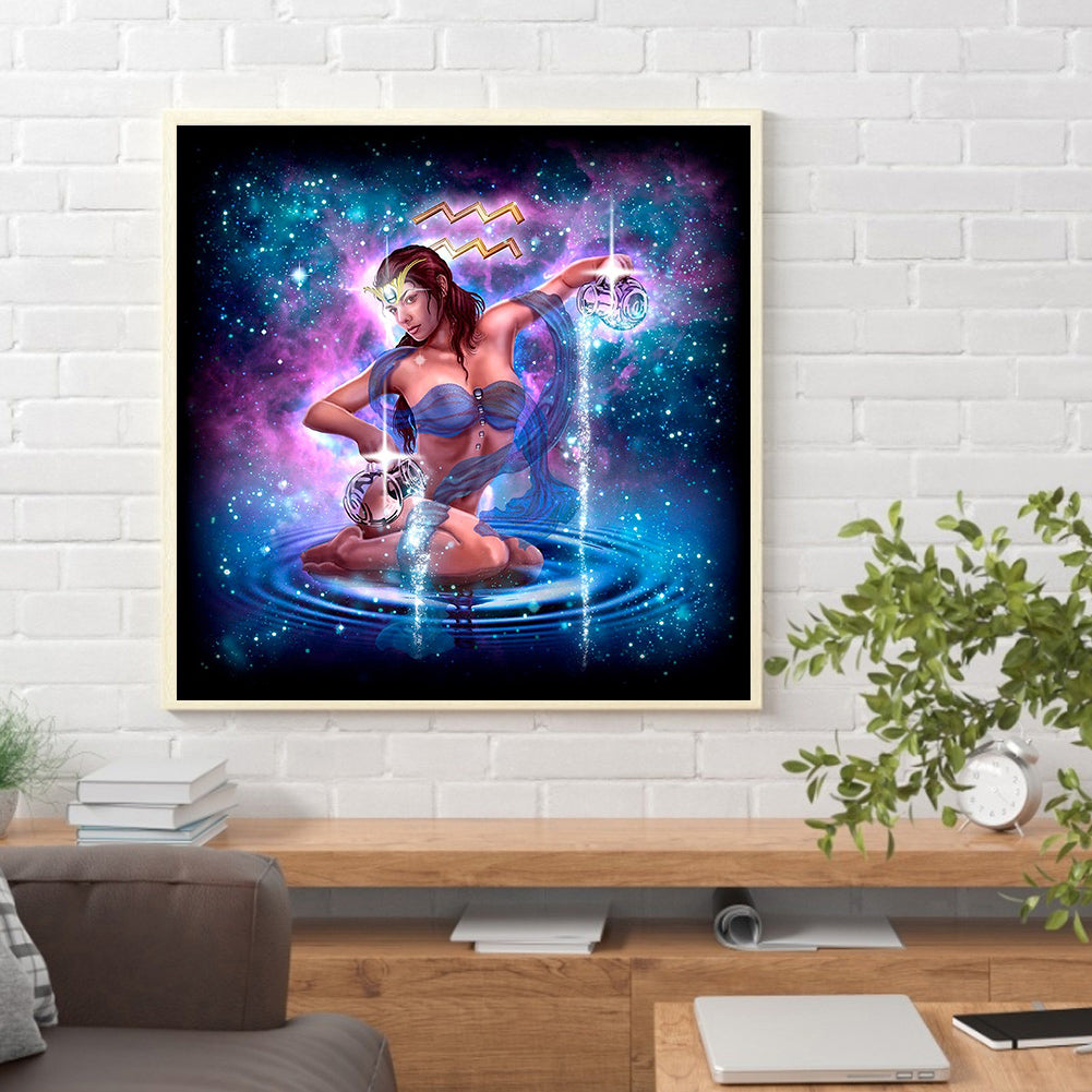 Fantasy Constellation - Full Round Drill Diamond Painting 50*50CM