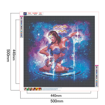 Fantasy Constellation - Full Round Drill Diamond Painting 50*50CM