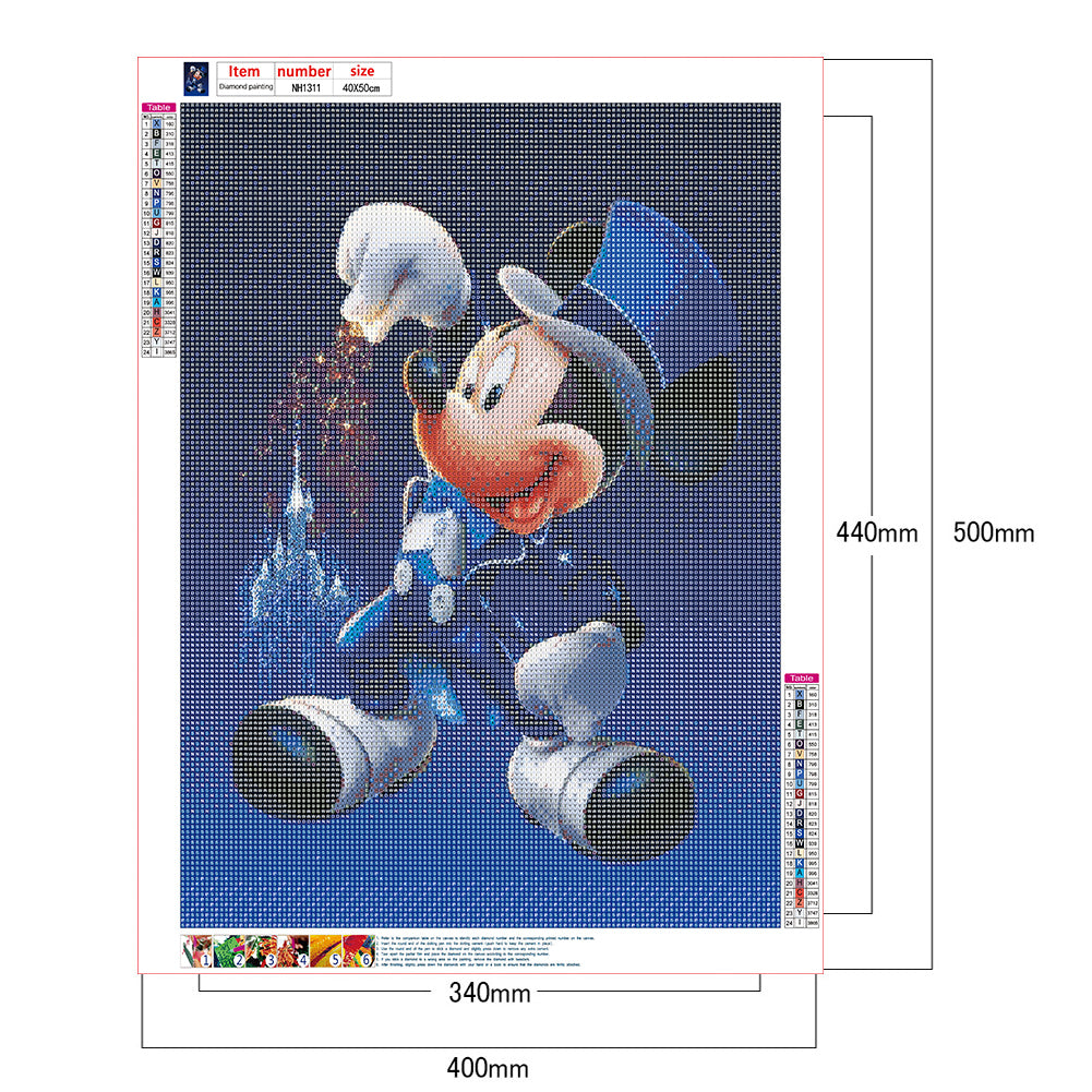 Cartoon Mouse - Full Round Drill Diamond Painting 40*50CM