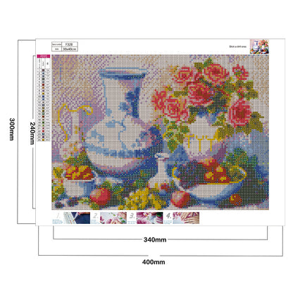 Tea Fruit - Full Square Drill Diamond Painting 40*30CM