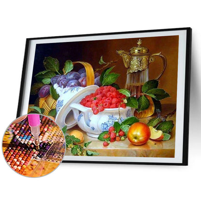 Tea Fruit - Full Square Drill Diamond Painting 40*30CM