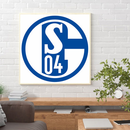 Schalke Team - Full Round Drill Diamond Painting 40*40CM