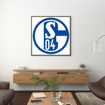 Schalke Team - Full Round Drill Diamond Painting 40*40CM