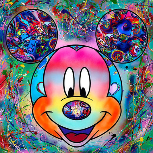 Graffiti Mouse - Full Round Drill Diamond Painting 30*30CM