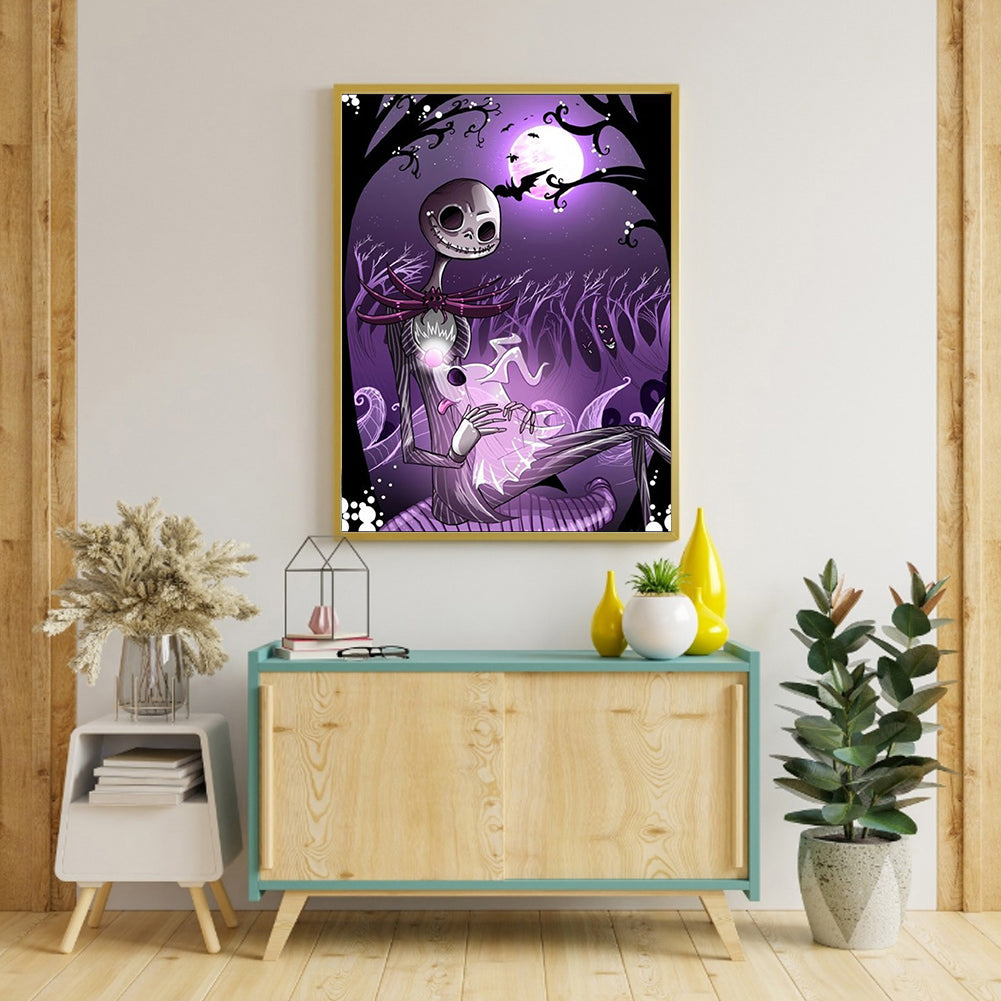 Weird Skull - Full Square Drill Diamond Painting 40*50CM