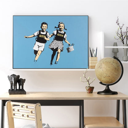 Dynamic Characters - Full Round Drill Diamond Painting 40*30CM