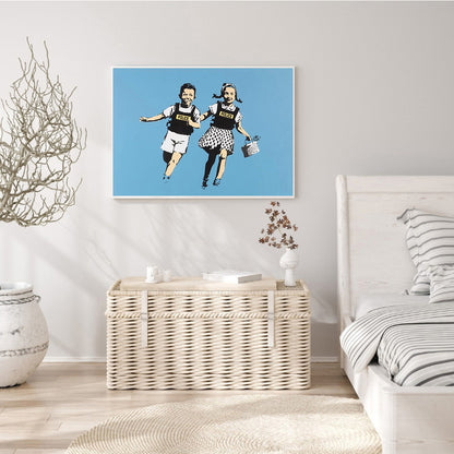 Dynamic Characters - Full Round Drill Diamond Painting 40*30CM