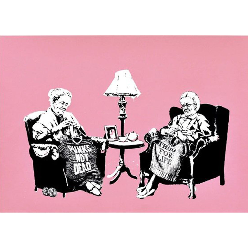 Dynamic Characters - Full Round Drill Diamond Painting 40*30CM