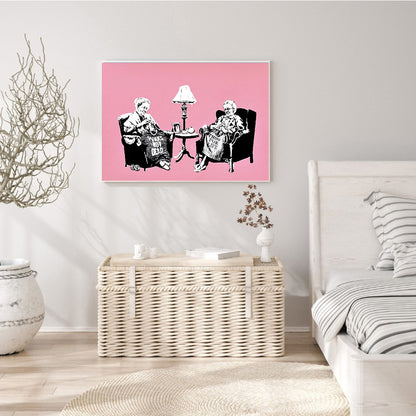 Dynamic Characters - Full Round Drill Diamond Painting 40*30CM