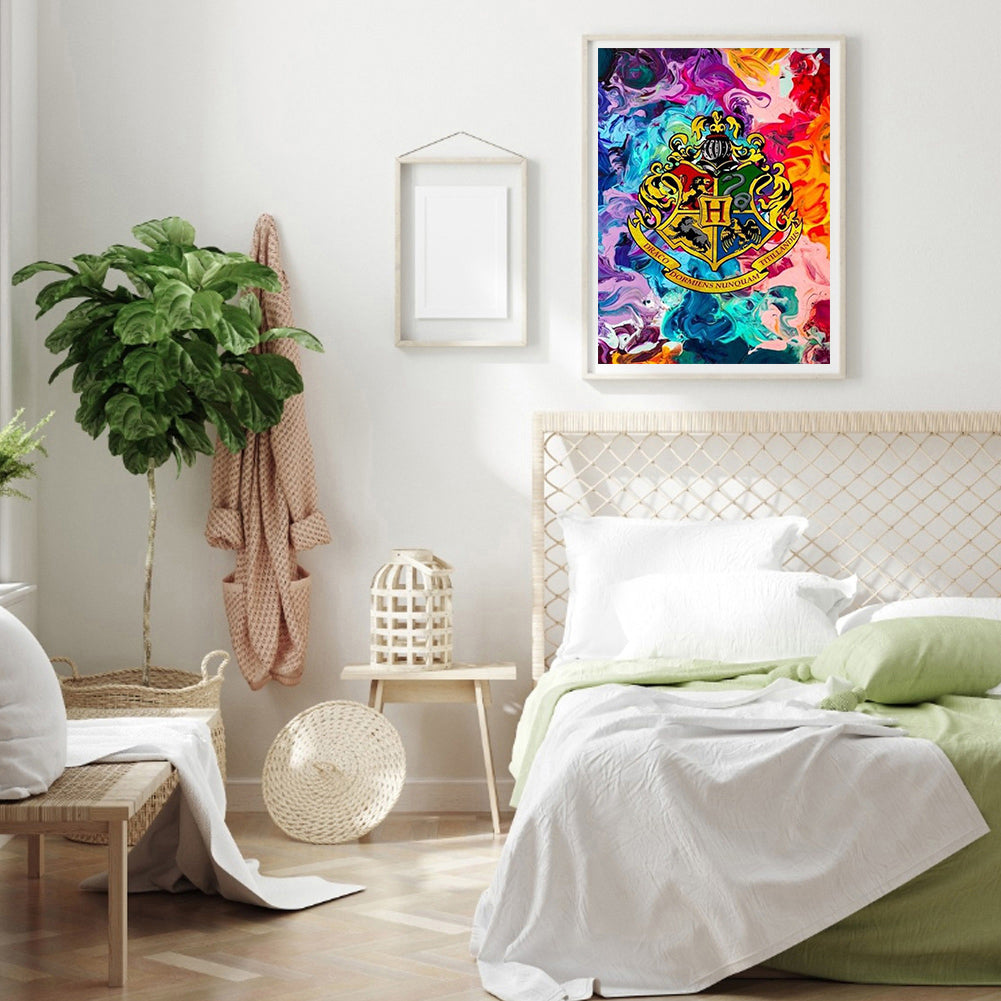 Colorful Badge - Full Round Drill Diamond Painting 30*40CM