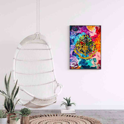Colorful Badge - Full Round Drill Diamond Painting 30*40CM