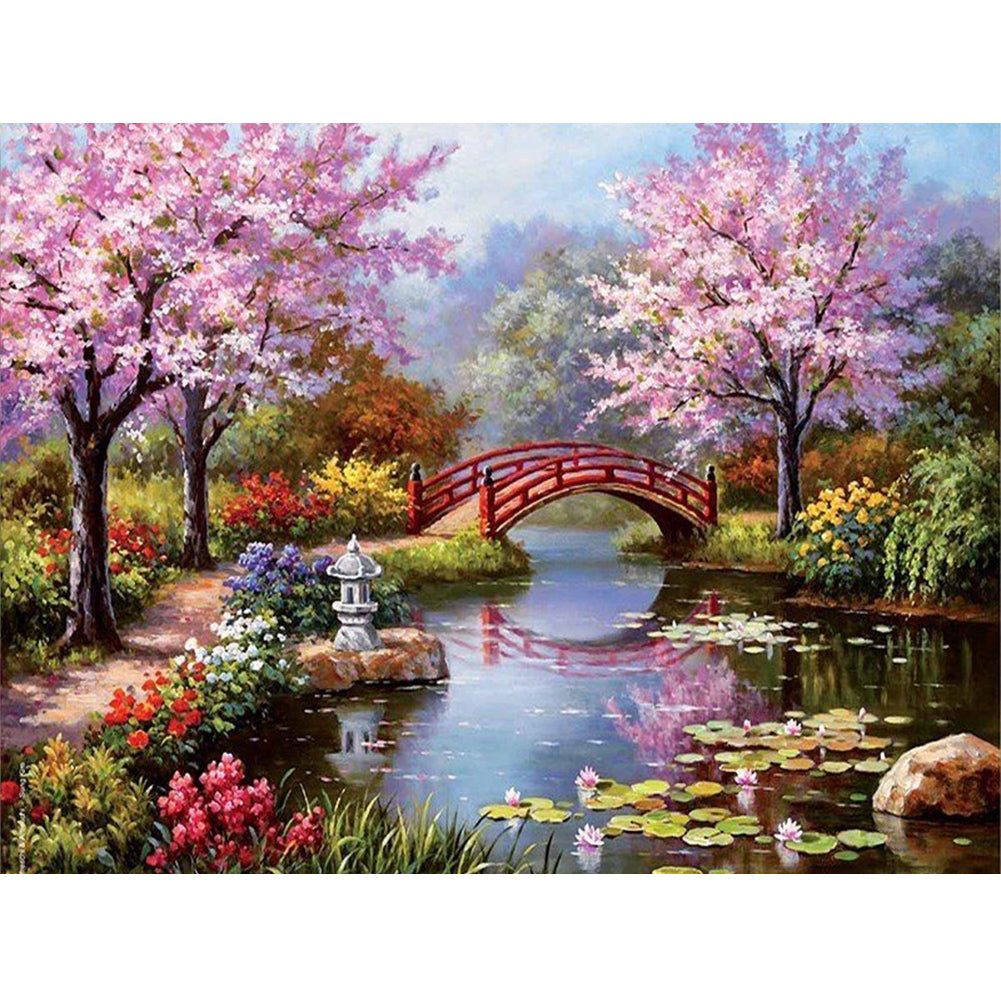 Beautiful Scenery - Full Round Drill Diamond Painting 60*50CM