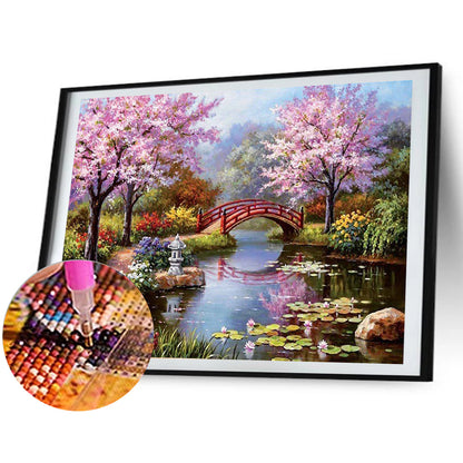 Beautiful Scenery - Full Round Drill Diamond Painting 60*50CM